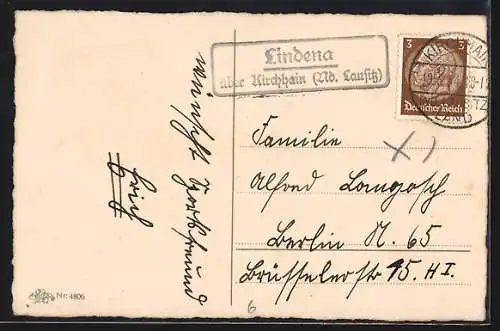 AK Fröhliche Pfingsten, Kutschfahrt auf einem Feldweg