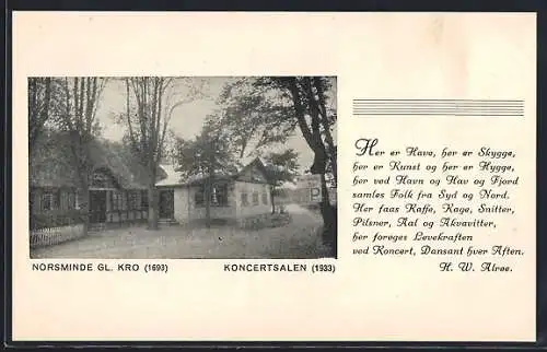 AK Norsminde, Koncertsalen, H. W. Alroe