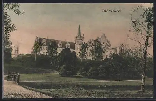 AK Tranekjaer, Schloss mit Anlagen