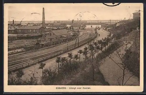 AK Esbjerg, Udsigt over Havnen