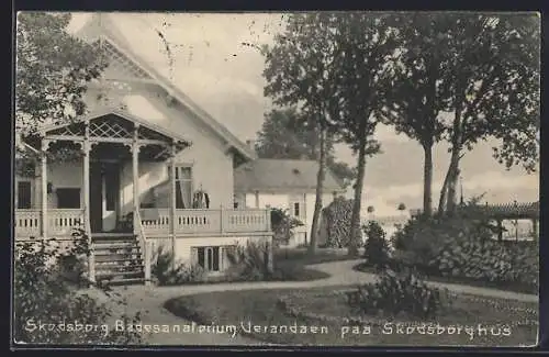 AK Skodsborg, Badesanatorium Verandaen paa Skodsborghus
