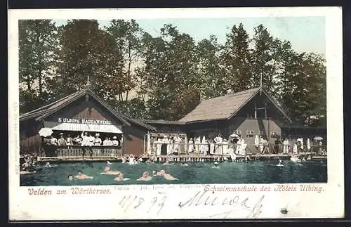 AK Velden am Wörthersee, Schwimmschule des Hotels Ulbing