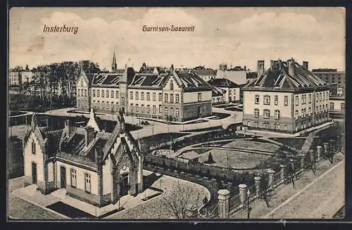 AK Insterburg, Am Garnison-Lazarett