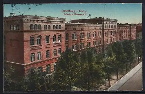 AK Insterburg i. Ostpr., Infanterie-Kaserne 45