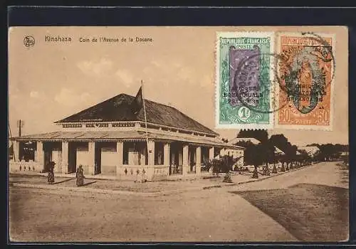 AK Kinshasa, Coin de l`Avenue de la Douane