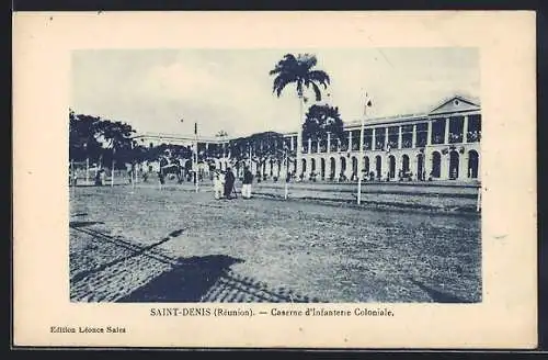 AK Saint-Denis, Caserne d`Infanterie Coloniale