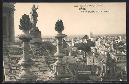 AK Cádiz, Vista desde la Catedral