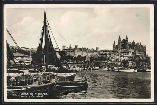 AK Palma de Mallorca, Lonja y Catedral