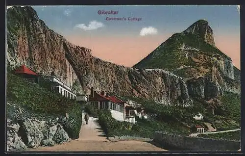 AK Gibraltar, Blick auf Governor`s Cottage