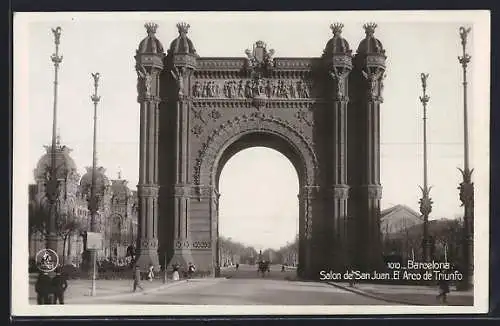 AK Barcelona, Salon de San Juan, El Arco de Triunfo