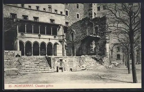 AK Montserrat, Claustro gótico