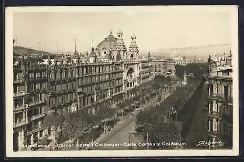 AK Barcelona, Carrer Corts i Coliseum