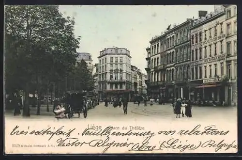 AK Liège, Place du Théatre