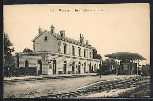 AK Romorantin, Intérieur de la Gare