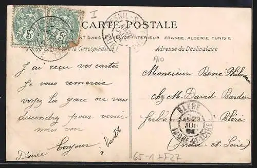 AK Saint-Rémy-sur-Avre, La Gare