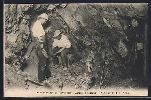 AK Zaragoza /Aragón, Bilbilitana Mine, Filon de la Mine Exito