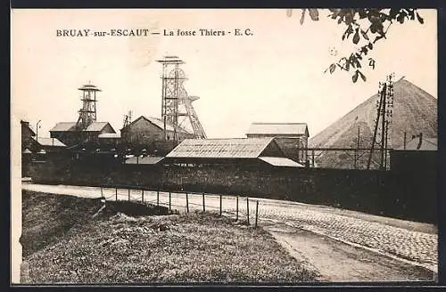 AK Bruay-sur-Escaut, La fosse Thiers
