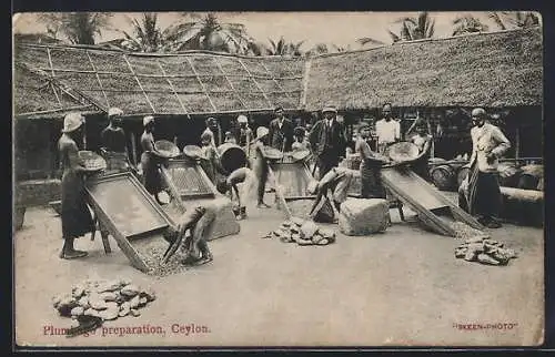 AK Ceylon, Plumbago Preparation, graphite