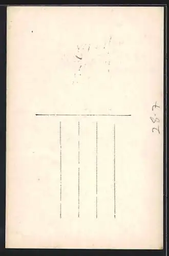 AK Szene aus Faust mit Marguerite