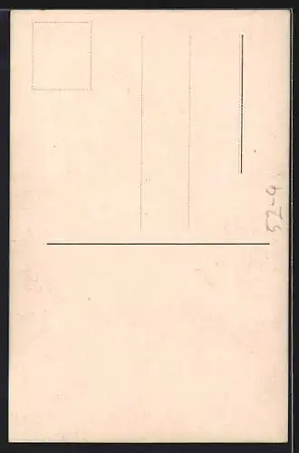 AK Hoop, Mädchen mit einem Anker, Allegorie