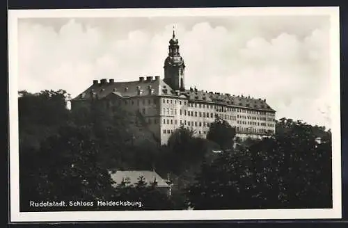 AK Rudolstadt, Schloss Heidecksburg