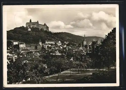AK Kulmbach, Teilansicht mit Schloss