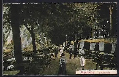 AK Magdeburg, Gasthaus Salzquelle