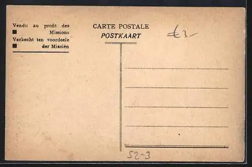 AK Schattenbild, Hasen in einer Reihe bei Mondschein, Metamorphose