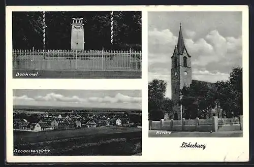 AK Löderburg, Denkmal, Kirche, Gesamtansicht