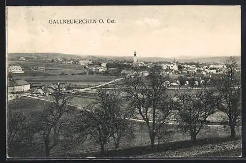 AK Gallneukirchen, Blick auf den Ort