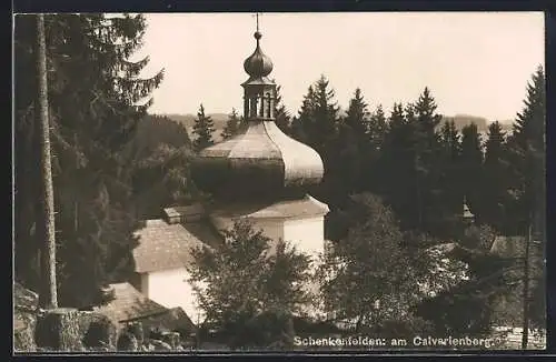 AK Schenkenfelden, Am Calverienberg, Turmspitze