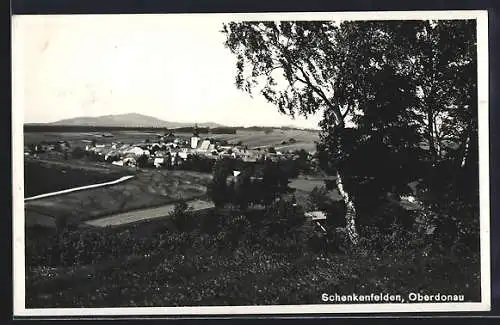 AK Schenkenfelden, Ortsansicht mit Kirche