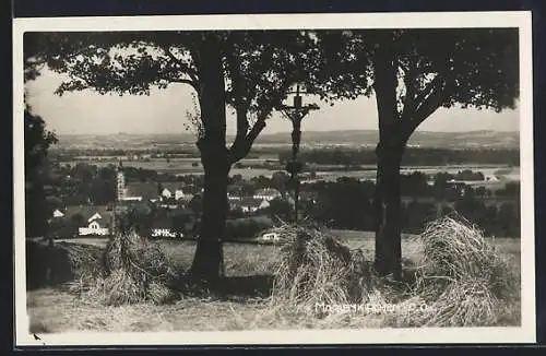 AK Marienkirchen, Jesuskreuz auf dem Berg