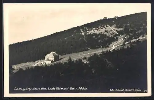 AK Neue schlesische Baude im Riesengebirge