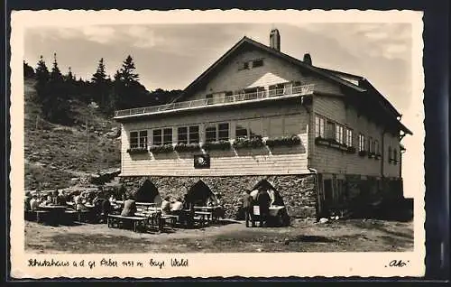 AK Schutzhaus a. d. gr. Arber im bayr. Wald