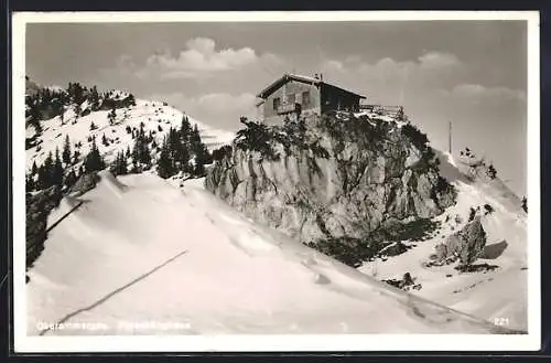 AK Pürschlinghaus im Oberammergau