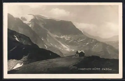 AK Hagener Berghütte gegen Schareck