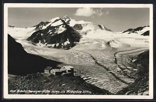 AK Braunschweiger Hütte und Wildspitze