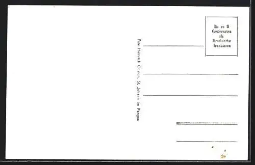 AK St. Johann /Pongau, Gasthof Hahnbaum-Alm