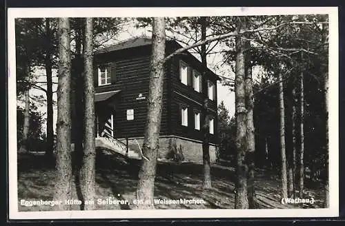 AK Weissenkirchen, Eggenberger Berghütte am Seiberer