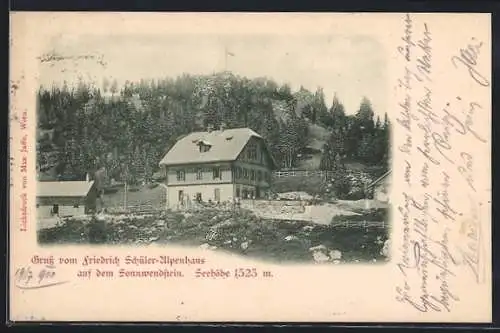 AK Schottwien, Sonnwendstein, Friedrich Schüler-Alpenhaus