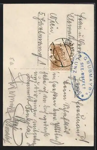 AK Gresten /N. Ö., Ybbsbach, Teilansicht der Ortschaft