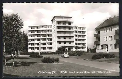 AK Oldenburg / O., Städt. Krankenanstalten, Schwesternheim