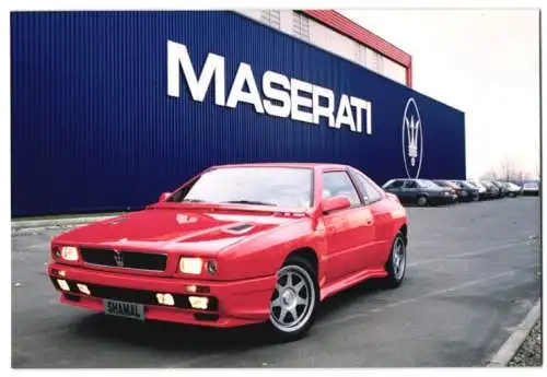 Fotografie Auto Maserati Shamal, Luxus-Sportwagen Coupe