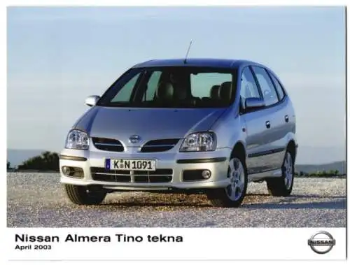 Fotografie Auto Nissan Almera Tino tekna, Werkfoto