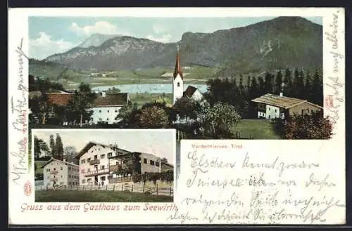 AK Thiersee, Vorderthiersee, Gasthaus Zum Seewirth