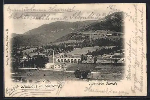 AK Steinhaus am Semmering, Elektrische Zentrale