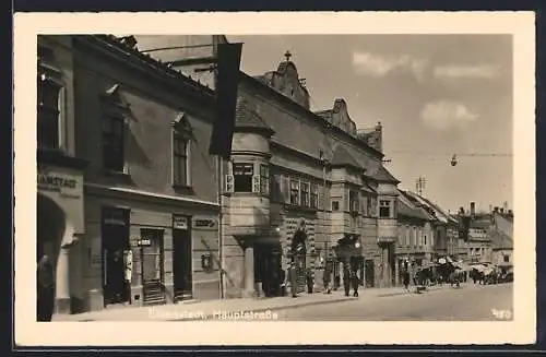 AK Eisenstadt, Geschäfte in der Hauptstrasse