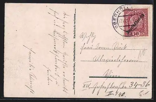 AK Oberhollabrunn, F. e. Knabenseminar