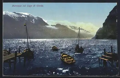 AK Riva /Lago di Garda, Burrasca sul Lago di Garda